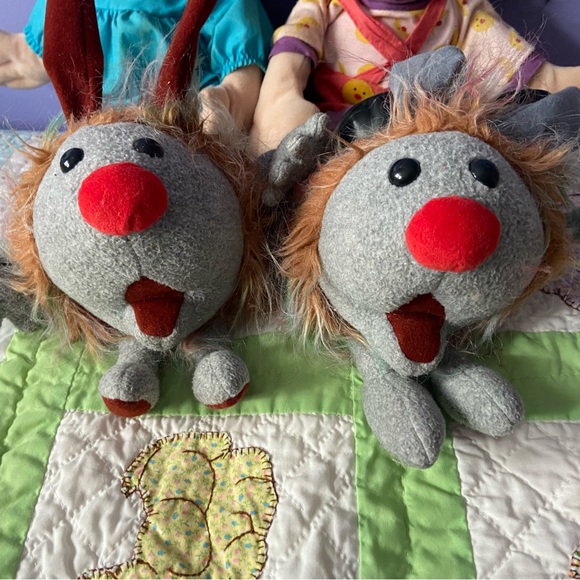 1990’s BIG COMFY COUCH PLUSHIES; LUNETTE MOLLY & DUST BUNNIES! - Picture 2 of 7